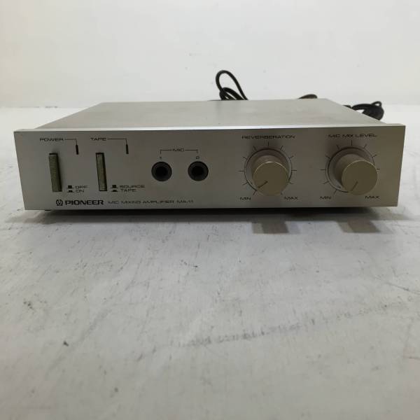 パイオニア MA-11 マイクミキシングアンプ ,パイオニアMA-11マイク
