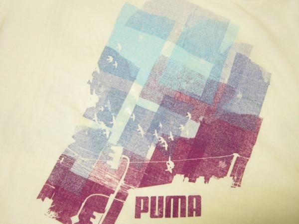 (1●1C)新品プーマ女性スポーツ半袖ロゴTシャツ2PS(US/△838 m4x_5