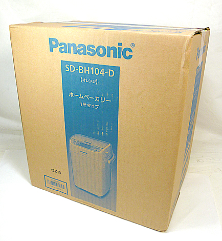 新品 パナソニック 1斤 ホームベーカリー SD-BH104-D オレンジ ☆新