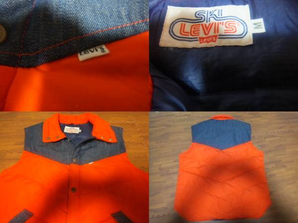 キムタク着スキーリーバイスダウンベスト SKI LEVI'S
