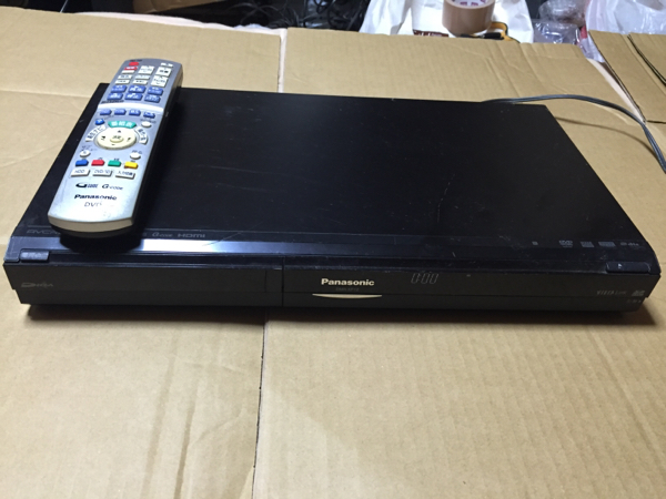 Panasonic DMR-XP12 リモコン付 レコーダー ジャンク 2008年製