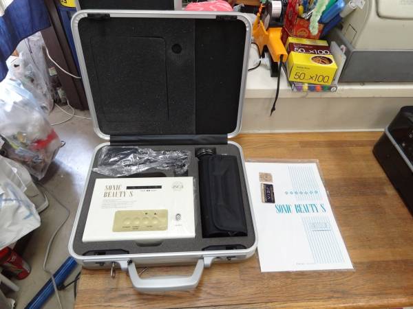 JEIA JSCA 推奨 SONIC BEAUTY S エステ 超音波 美顔器 中古 ソニック