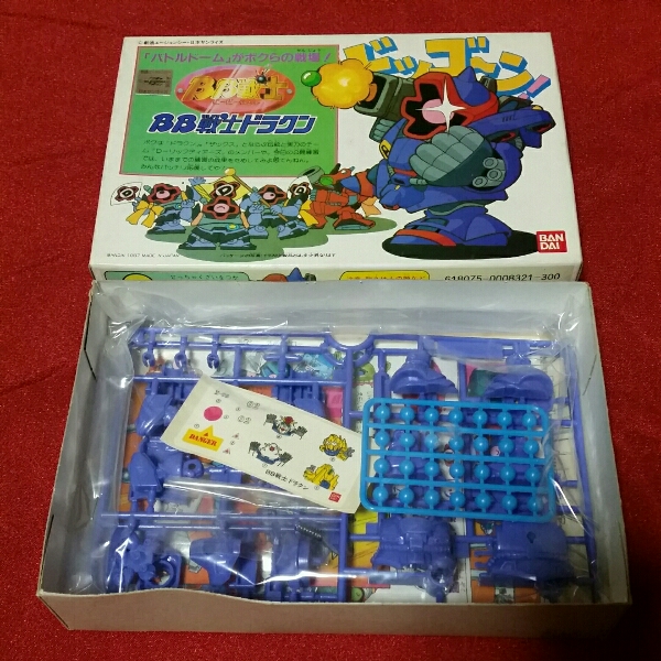 プラモデル BB0003c ≪希少≫ バンダイBB戦士NO,3 BB戦士ドラクン