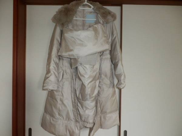 新品●ワコール　3WAY　ダウン90％　ママコート　Ｍ　ベージュ