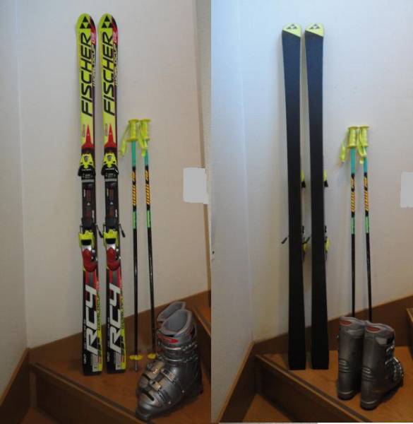 ★スキーセット★FISCHER GS RC4 180cm★ブーツ ATOMIC 25.5cm★