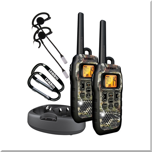 米軍■UNIDEN CAMO 防水 ラジオ付 高性能トランシーバー