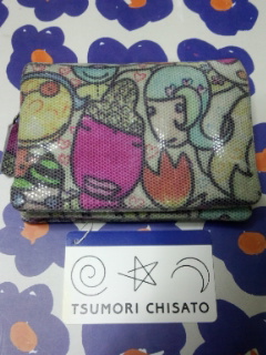 今年ラスト★格安★ツモリチサト★イラストパース★二つ折り財布