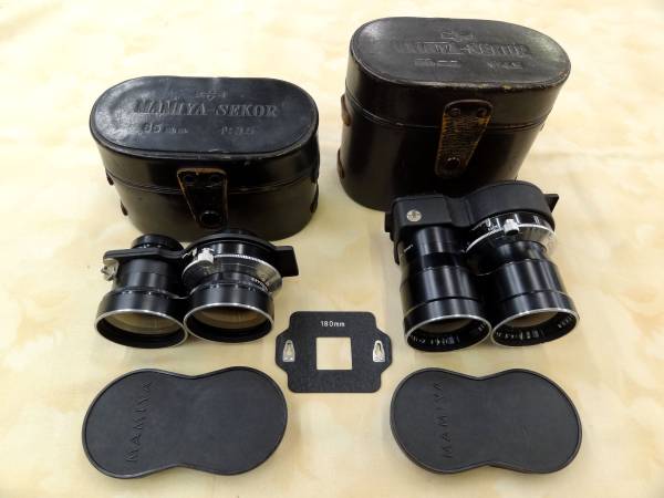 MAMIYA-SEKOR オールドレンズ　（ジャンク品） ジャンク！マミヤ Cシリーズ・二眼レフ用交換レンズ（セコール 美品