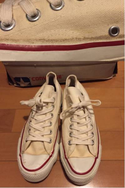 コンバース オールスター デッド サイドステッチ付 usa製 希少