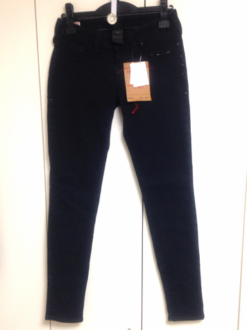 [未使用][TRUE RELIGION]トゥルーレリジョン 黒 デニム26 M