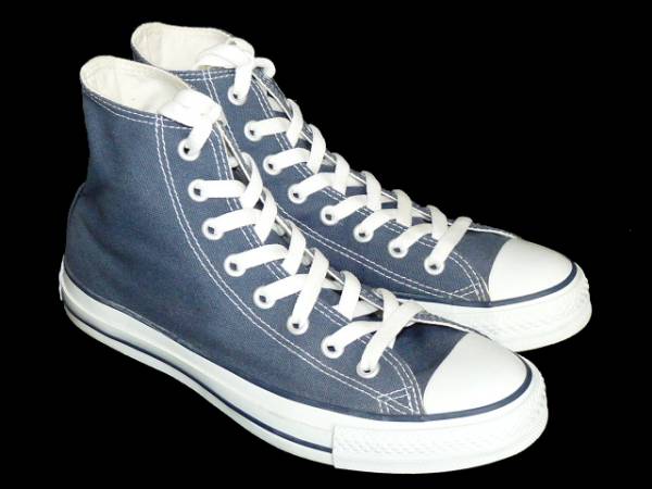 コンバース オールスターHIネイビー 7/25.5cm 良好 ハイカット