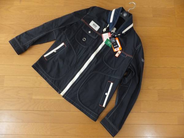 シナコバ♪新品♪ジャンバー・ウインドブレーカー♪紺/2L