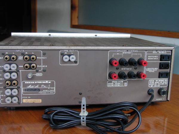 MARANTZ PM- 5プリメインアンプ〔ジャンク品）