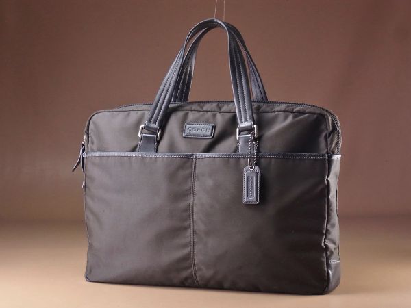 N9413*COACH/コーチ*軽量ナイロンブリーフケース/ビジネスバッグ