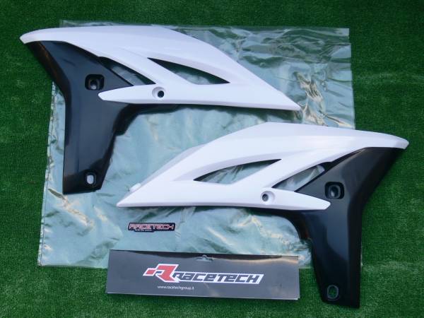 YZ250F/WR450F(10-15年)シュラウドセット・イタリア製・白/黒