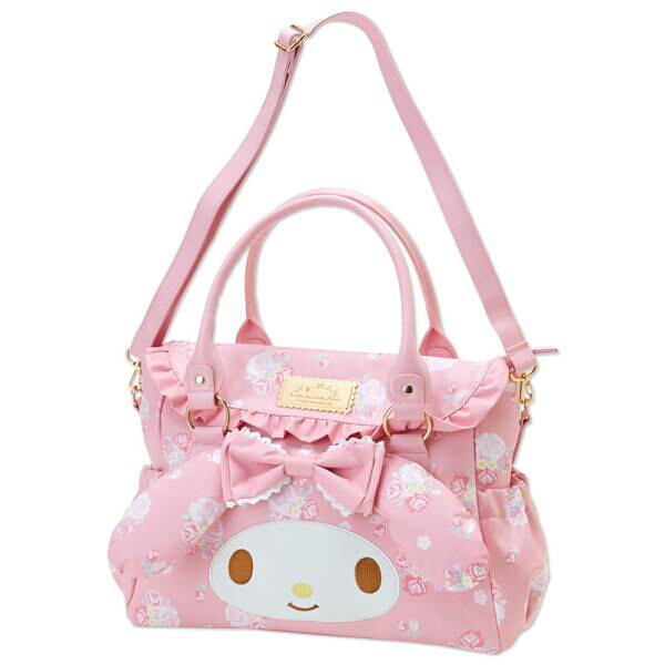 マイメロディ ローズ柄フェイスボストンバッグ Amazon.co.jp: サンリオ