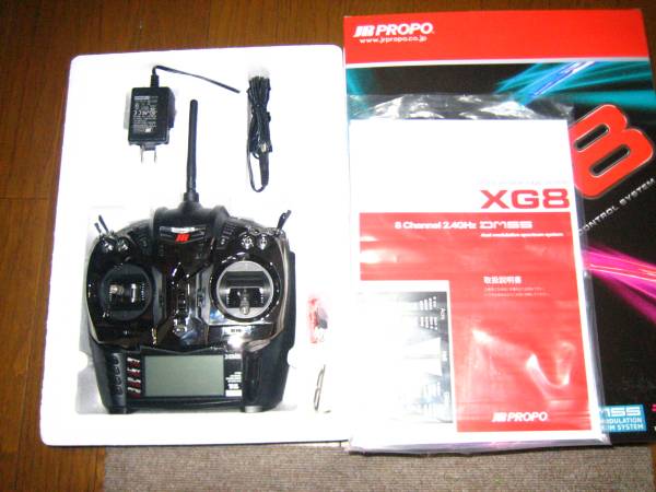 JR PROPO XG8 送信機 プロポ JR の送信機： XG8 2.4GHz（DMSS