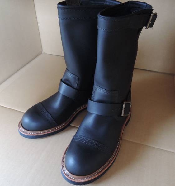 【新品】redwing アイアンスミス IRONSMITH US8.5 エンジニア 黒