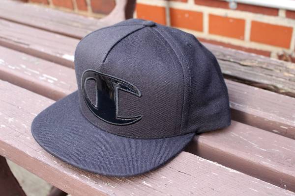 新品タグ付 Supreme Champion 5 panel Cap 黒 box logo送料無料