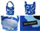 marimekko マリメッコ メッセンジャーバッグ カバン2 白青玉