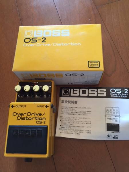 1台で2役!! BOSS OS-2 OverDrive/Distortion