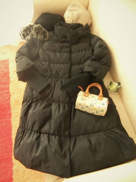 ★レッドヴァレンティノ★大人キュートな最高級ダウンコート♪