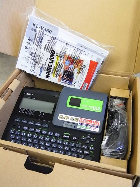 ネームランドラベル Kl v460 カシオ ネームランド オフィス機器 未使用