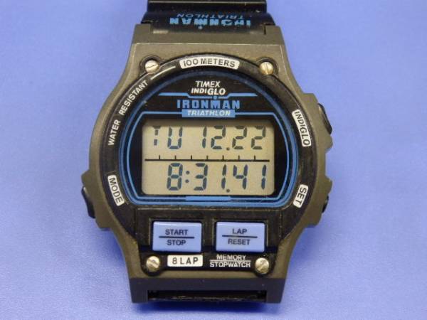 TIMEX タイメックス アイアンマン復刻 8ラップ 希少ブルー