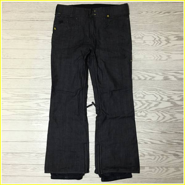 ★BURTON (Analog) デニムパンツ・黒 (XL) USED 美品★