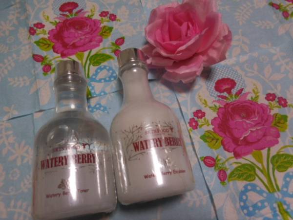 ★新品★SKINFOODスキンフードウォーターベリー化粧水乳液セット