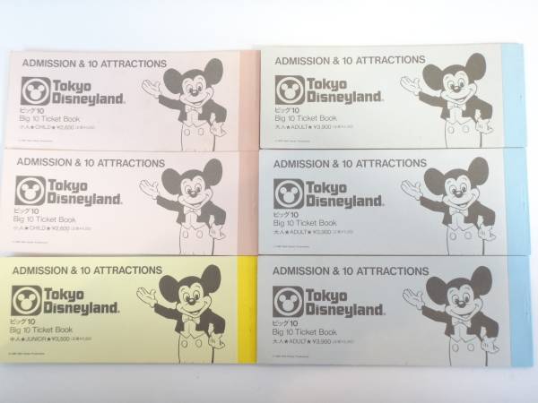東京ディズニーランド ディズニー - チケット Disney ビッグ10 0 2枚