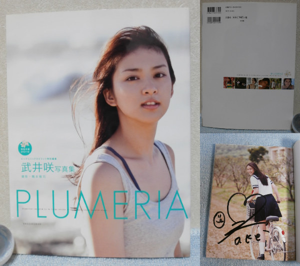 武井咲 サイン本 写真集 PLUMERIA DVD付き 第1版の入札履歴 - 入札者