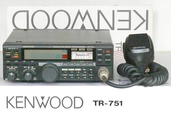 ◇ 新品同様 KENWOOD TR-751 144MHz オールモード 完動品 ◇ モービル