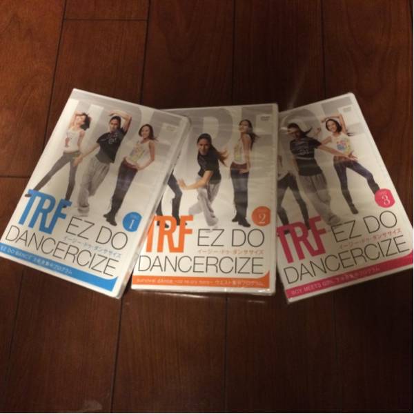新品未開封 TRF EZ DO DANCERCIZE DVD全巻 新品未使用スーツ付