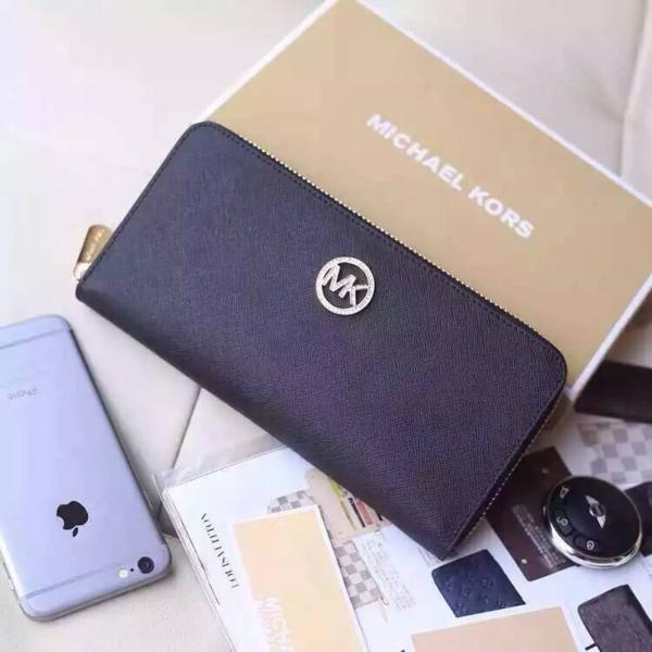 マイケルコース 長財布 KORS MICHAEL ブラック レディース 財布 Kors