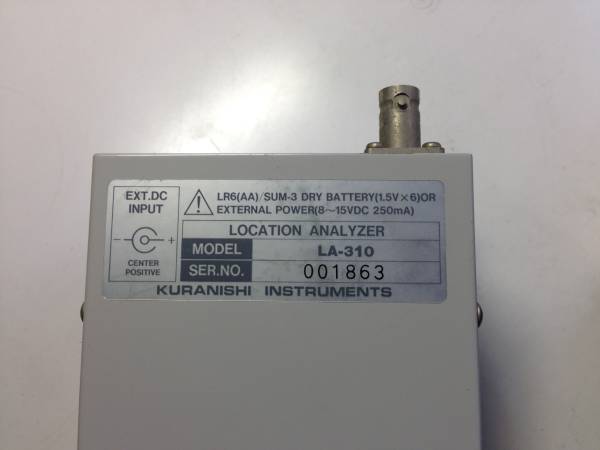 クラニシ LA-310 電界強度計 ○ クラニシ社製 「LA-310 」電界強度計