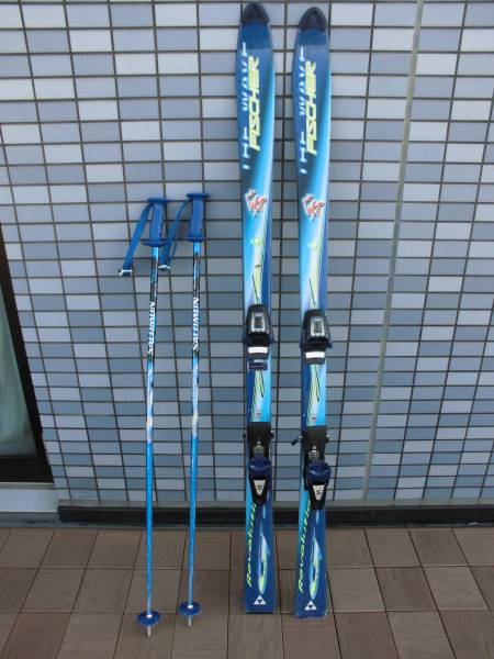 Fischerのカービングスキー／ビンディングセット　156cm