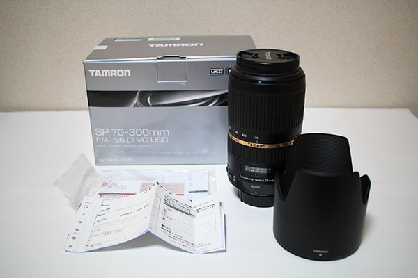 即決特典あり！ タムロン SP 70-300mm F/4-5.6 Di VC USD