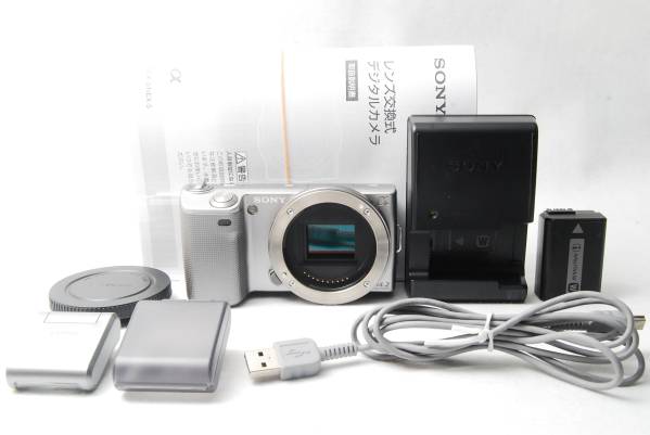 極上品☆ソニー SONY NEX-5 ボディ☆付属品充実☆15 作例あり1万円で