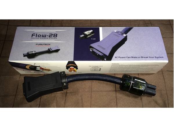 FURUTECH フルテック Flow-28 インライン・パワーフィルター Flow-28