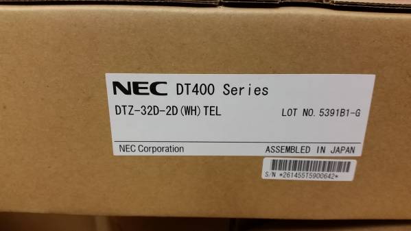 NEC DT400series32ボタン☆新品☆DTZ-32D-2D(WH）① | Aspire NEC