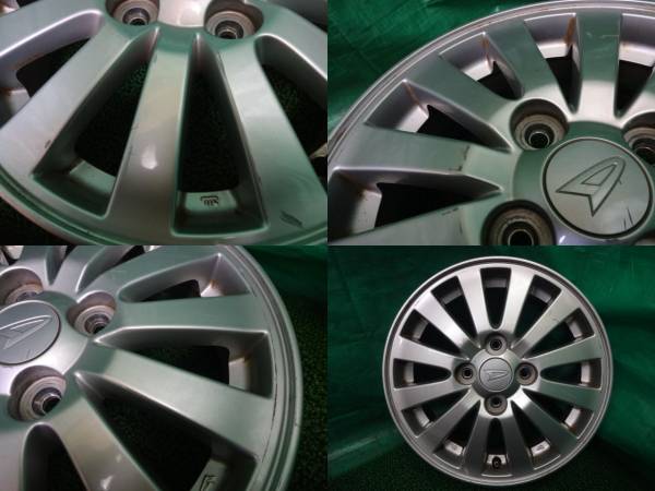 ダイハツ純正タント ムーヴ●14×4.5J +45 中古2本●ひ26