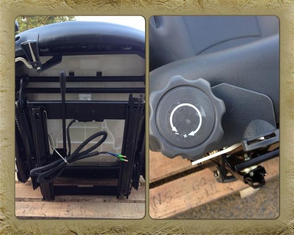 汎用多目的シートDX　乗車センサー付 重機農業機械座席シート　