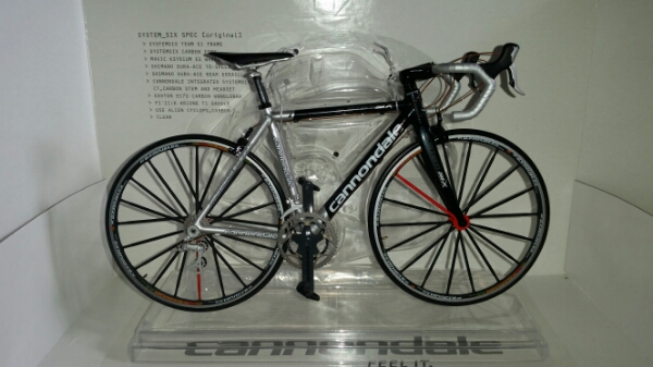 キャノンデール cannondale systemsix ミニチュア 精密模型1/8 自転車
