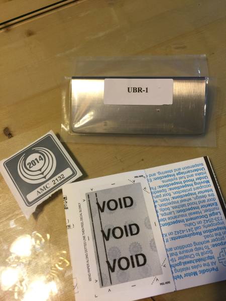 ハワイ インスペクション ステッカー 本物 ステー | USDM HDM HAWAII 