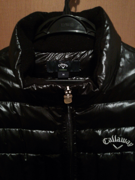 軽量 キャロウェイ ダウンジャケット ブラック Mサイズ