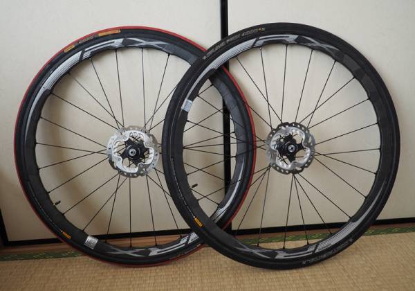 【ほぼ未使用品】シマノ WH-RX830-TL 700c フロントリア セット WH-RX830 SHIMANO - チューブレスディスク Shimano Brake ディスク