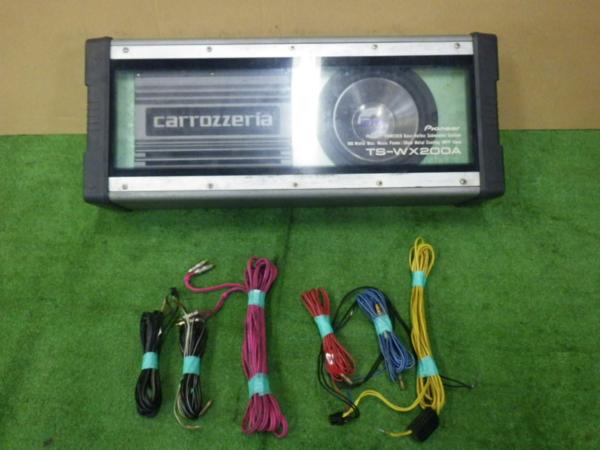 カロッツェリア☆サブウーファー☆TS-WX200A☆Y1084 車両 【公式通販】