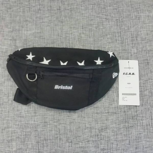 新品15AW FCRB NEW ERA STARウエストバックSOPH正規 黒 ソフ