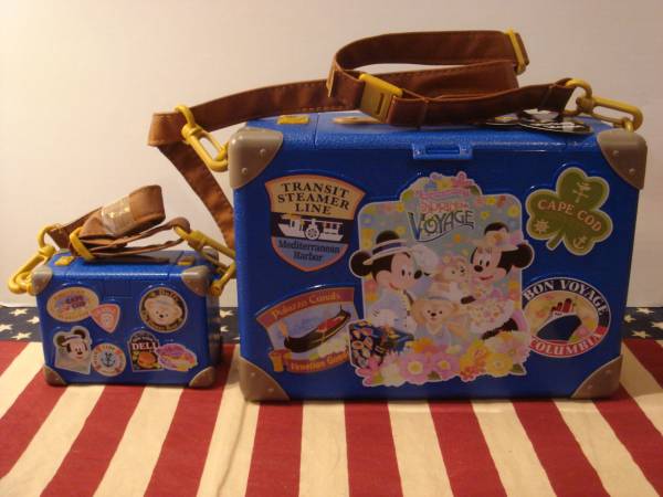 目立ちます！新品未使用　TDS スプリングヴォヤッジ ダッフィーポップコーンバケット 大小セットです！ディズニーシー☆